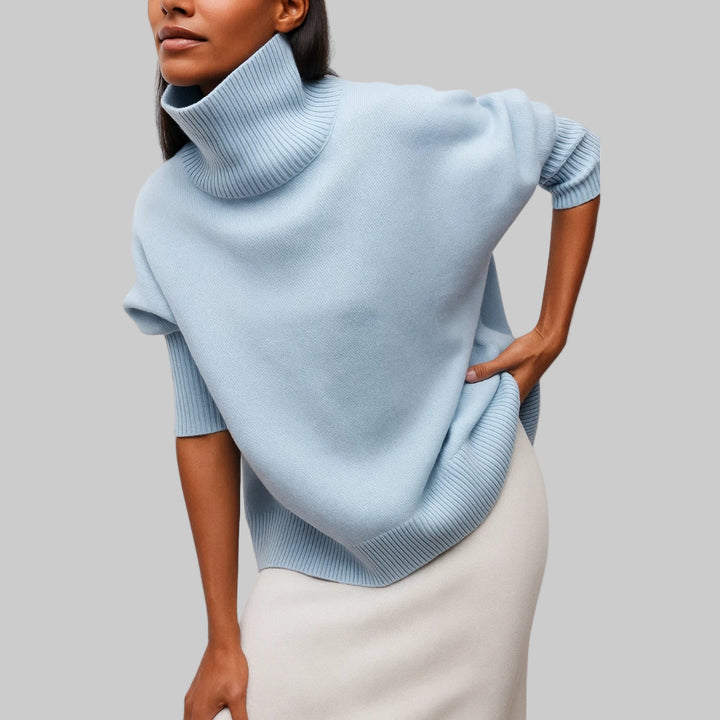 ELANA - PULL A COL ROULÉ ÉLÉGANT